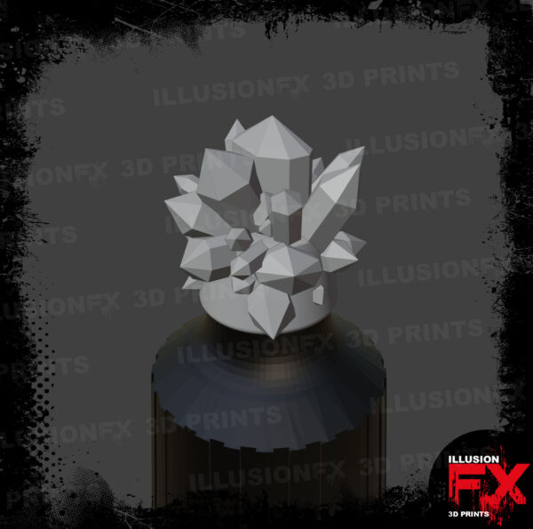 crystals grey