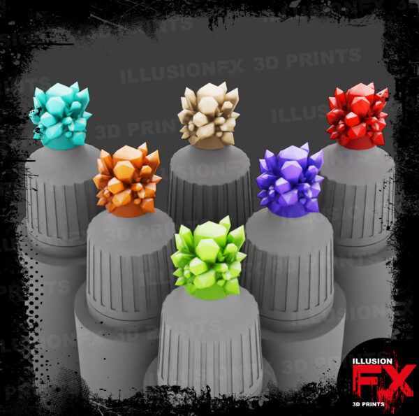 ork head cap toppers (micro size) (copy)