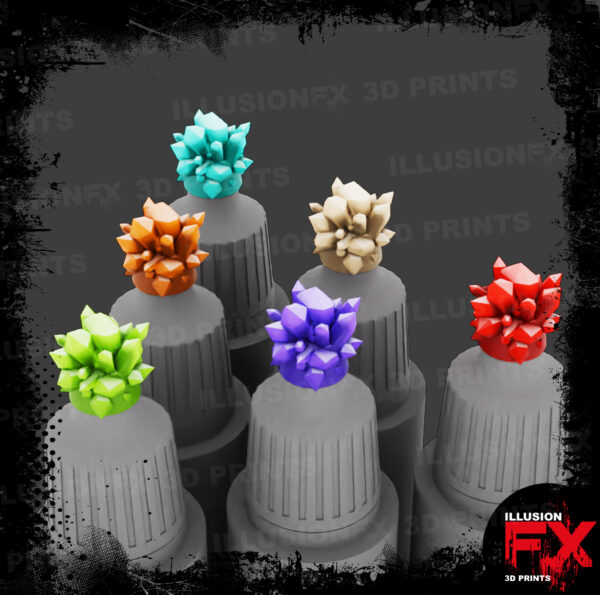 ork head cap toppers (micro size) (copy)