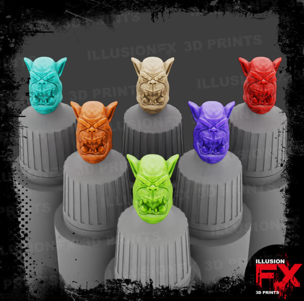 space marine head cap toppers (micro size) (copy)