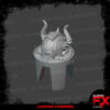 armoured chaos helmet grey for