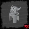 viking skull head grey viking skull head grey