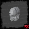 armoured guard alien head grey