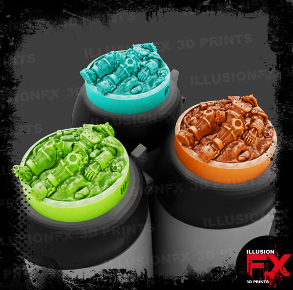 Fallen Comrade - for Citadel Warhammer Colour Pots fallen comrade