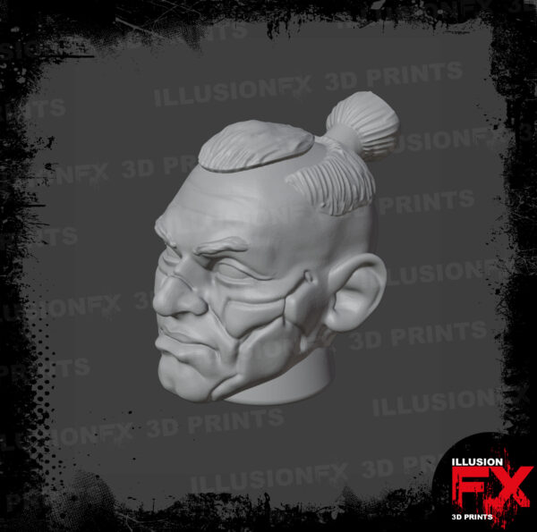 cyberpunk head