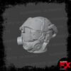 elite guard head (grey) elite guard head (grey)