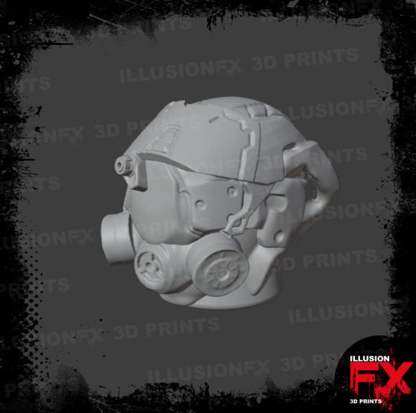 elite guard head (grey)